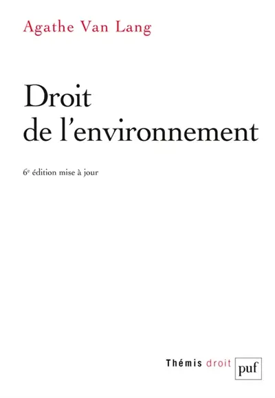 Droit de l'environnement