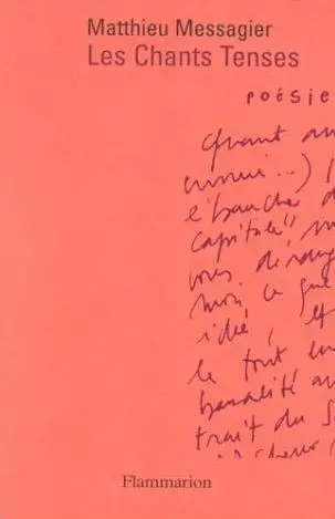 Les chants tenses : et autres poèmes