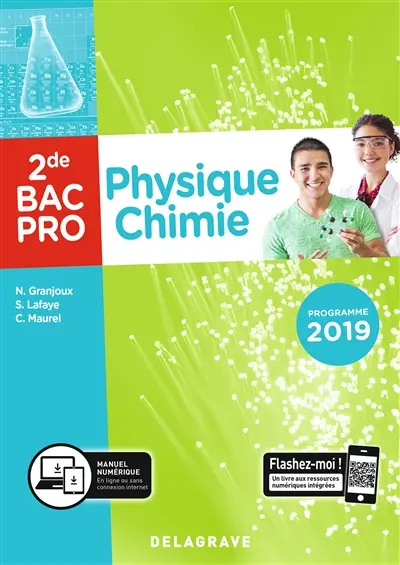 Physique chimie 2de bac pro : programme 2019