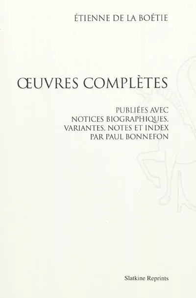 Oeuvres complètes