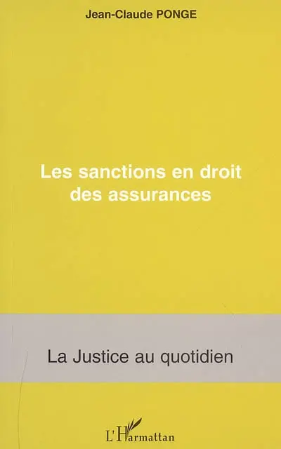 Les sanctions en droit des assurances