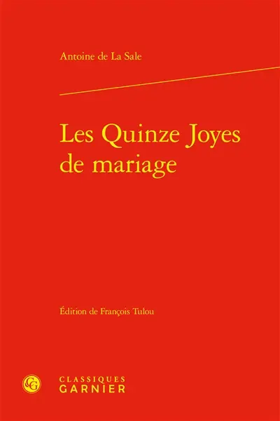 Les quinze joyes de mariage