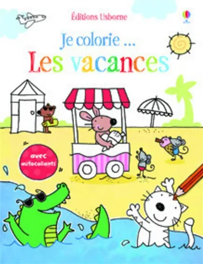 Je colorie... les vacances