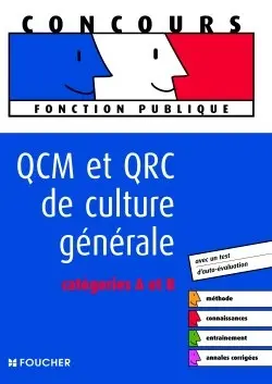 QCM et QRC de culture générale : catégories A et B