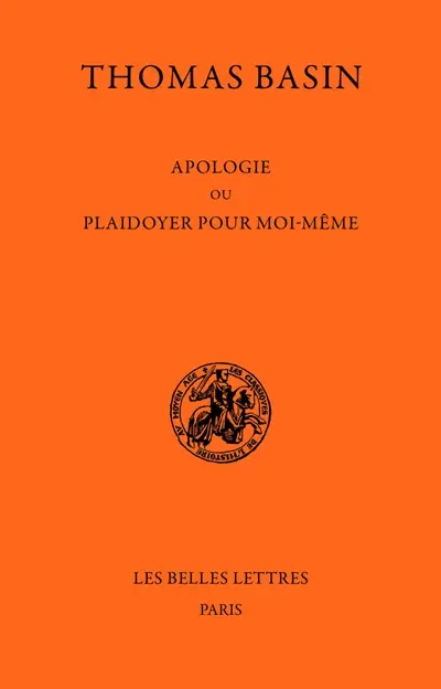 Apologie ou plaidoyer pour moi-même