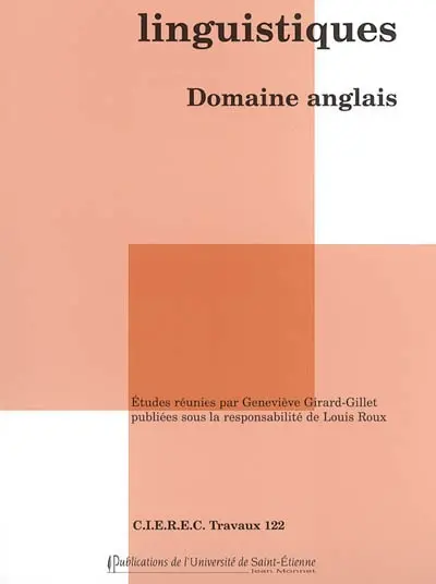 Parcours linguistique : domaine anglais