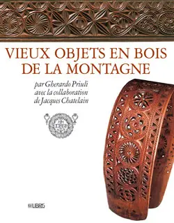 Vieux objets en bois de la montagne