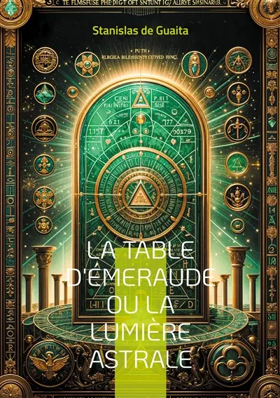 La table d'Emeraude ou La lumière astrale : Explorez les arcanes de l'hermétisme et de l'alchimie spirituelle dans ce traité majeur de l'occultisme français