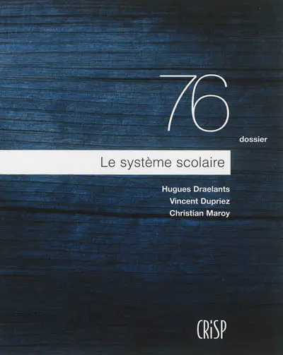 Le système scolaire