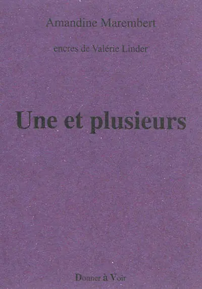 Une et plusieurs