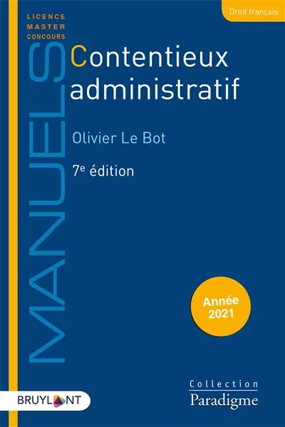 Contentieux administratif : année 2021