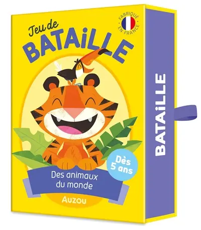 Jeu de bataille des animaux du monde