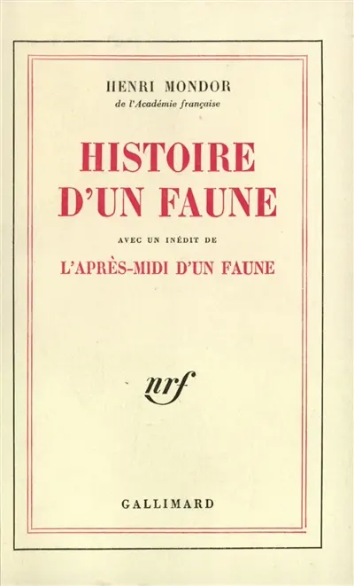 Histoire d'un faune
