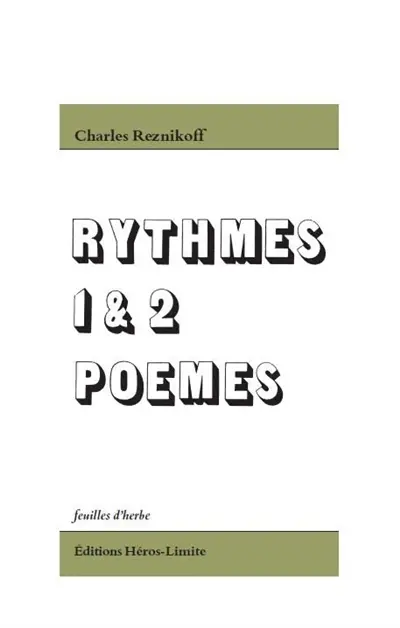 Rythmes 1 & 2, Poèmes