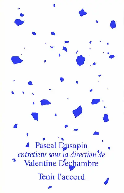 Tenir l'accord : entretiens sur la musique et la psychanalyse