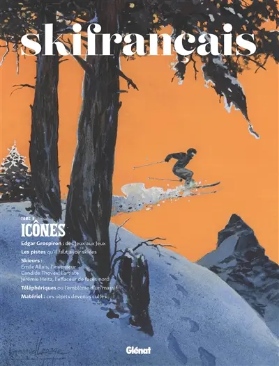 Ski français, n° 8. Icônes