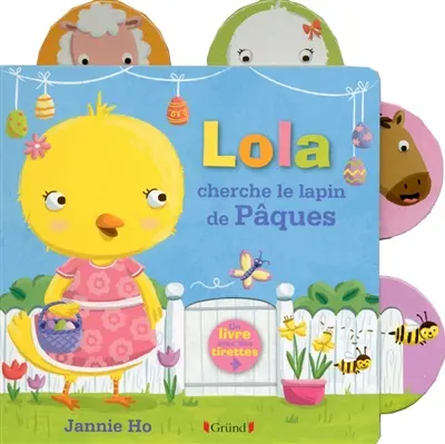 Lola cherche le lapin de Pâques