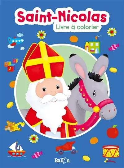 Livre à colorier : Saint-Nicolas