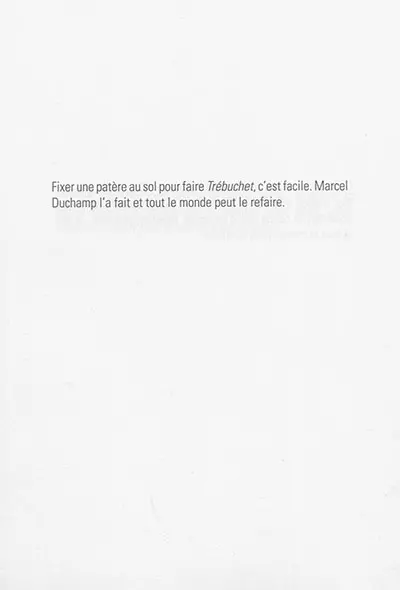 Plus c'est facile, plus c'est beau : prolégomènes à la plus belle exposition du monde