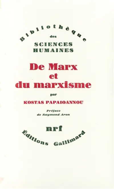 De Marx et du marxisme