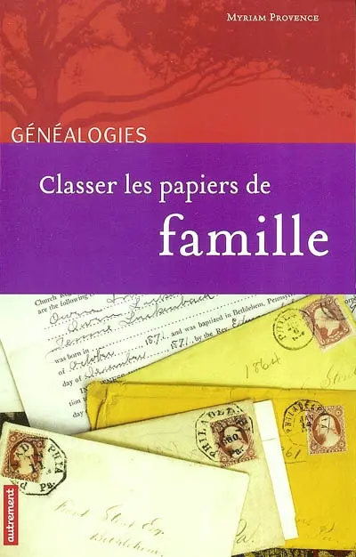 Classer les papiers de famille