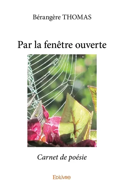 Par la fenêtre ouverte : Carnet de poésie