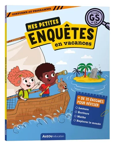 Mes petites enquêtes en vacances : 5-6 ans, GS au CP : conforme au programme