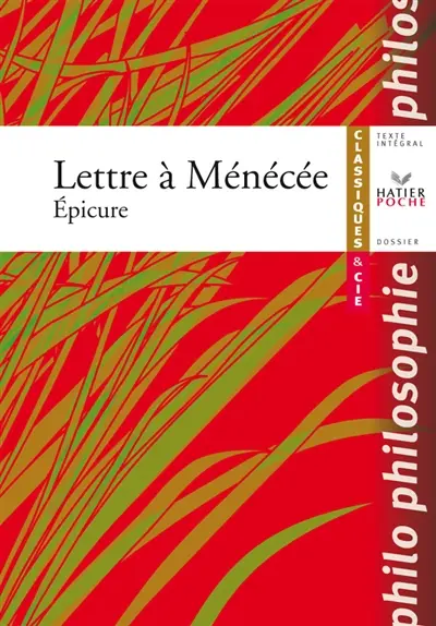 Lettre à Ménécée