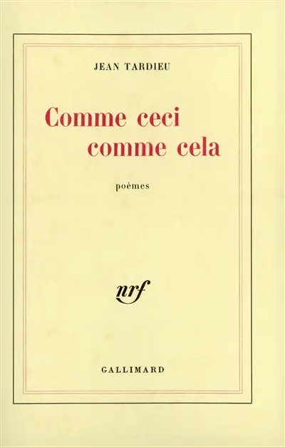 Comme ceci comme cela