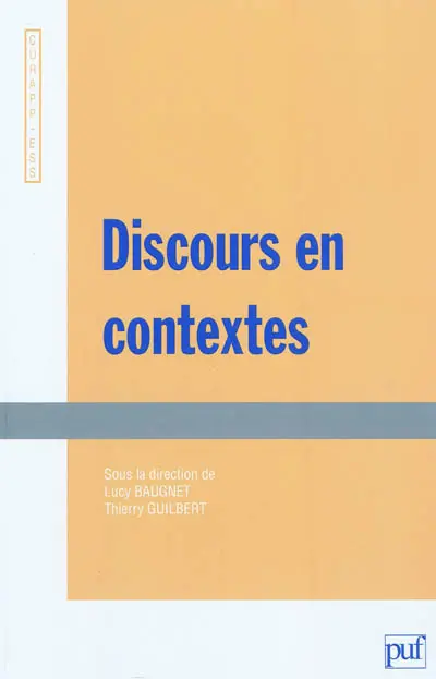 Discours en contextes