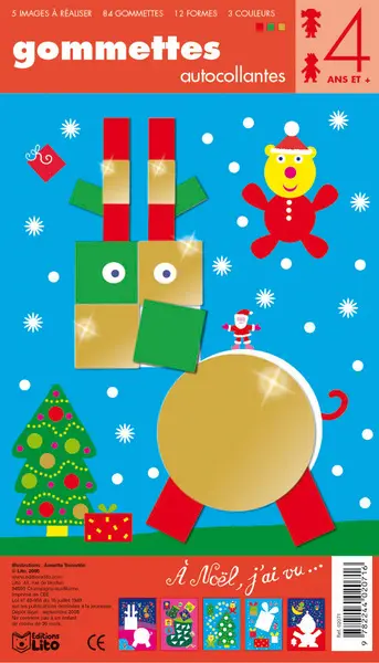 Relie les points et colorie Noël