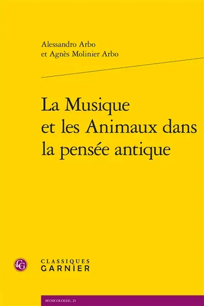 La musique et les animaux dans la pensée antique