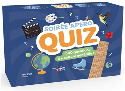 Super apéro quiz : 500 questions de culture générale !