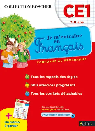 Je m'entraîne en français : CE1, 7-8 ans