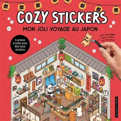 Cozy stickers : mon joli voyage au Japon