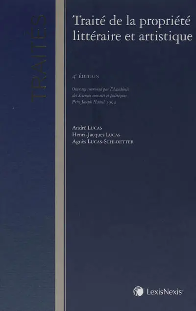 Traité de la propriété littéraire et artistique