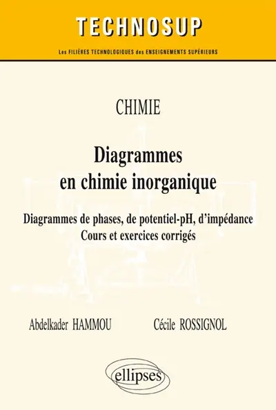 Chimie : diagrammes en chimie inorganique : diagrammes de phases, de potentiel-pH, d'impédance, cours et exercices corrigés