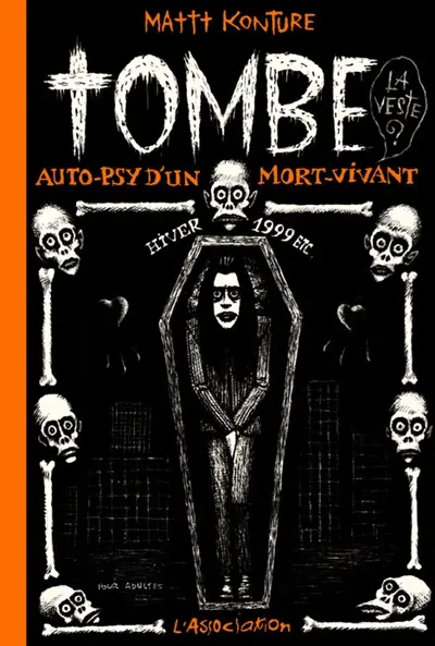 Auto-psy d'un mort-vivant. Tombe (la veste ?)
