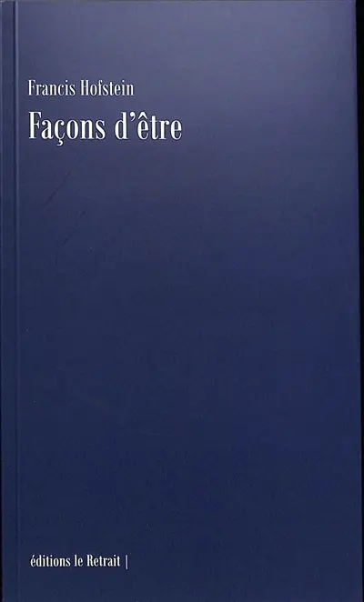 Façons d'être
