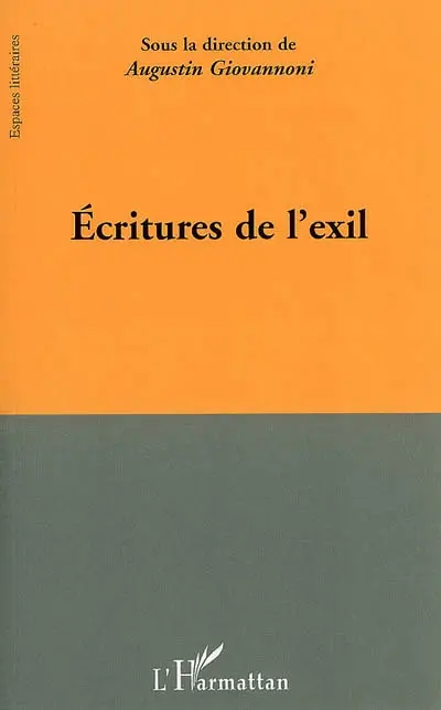 Ecritures de l'exil