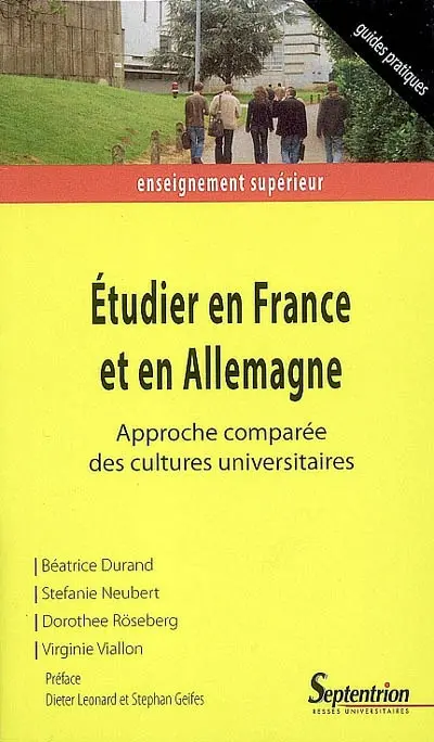 Etudier en France et en Allemagne : approche comparée des cultures universitaires