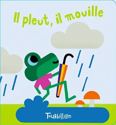 Il pleut, il mouille : un livre de bain magique avec une comptine à chanter !