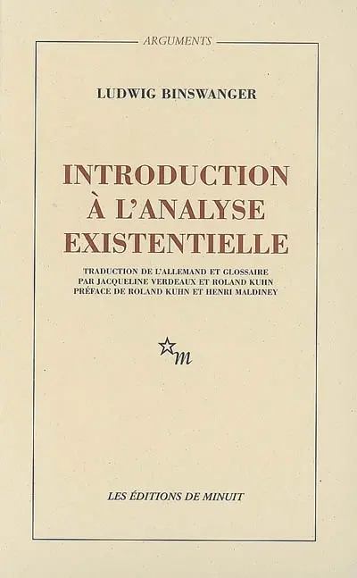 Introduction à l'analyse existentielle