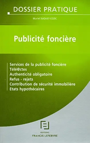 Publicité foncière
