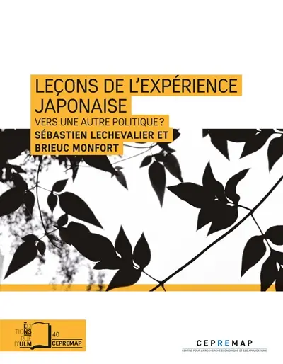 Leçons de l'expérience japonaise : vers une autre politique économique ?