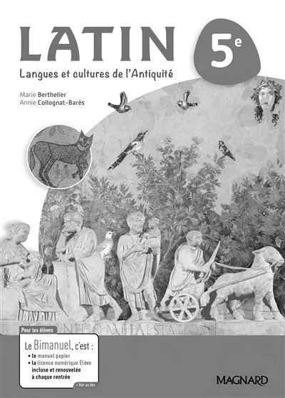 Latin, langues et cultures de l'Antiquité 5e : livre du professeur : programme 2016