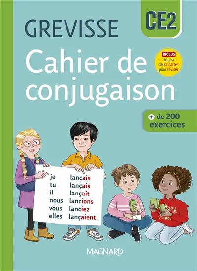Cahier de conjugaison Grevisse CE2