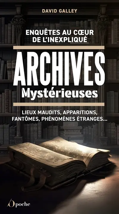 Archives mystérieuses : enquêtes au coeur de l'inexpliqué : lieux maudits, apparitions, fantômes, phénomènes étranges...