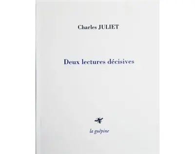Deux lectures décisives. Camus, Margerit : une double rencontre. Correspondance inédite
