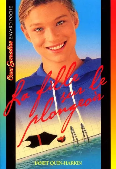 La fille sur le plongeoir